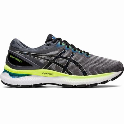 Asics Gel-Nimbus 22 - Miesten Juoksukengät - Harmaat/Mustat